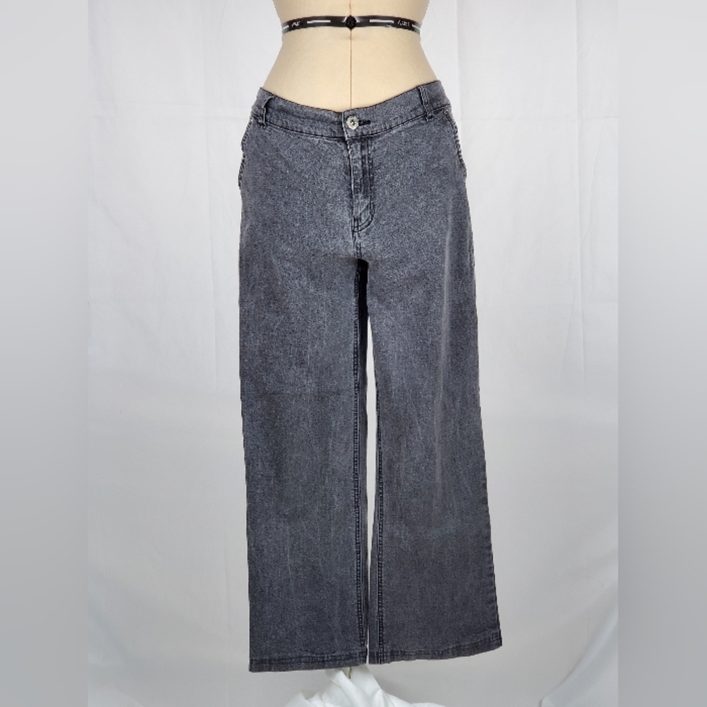 B.U.M Low-rise Jeans Dark Gray US 14